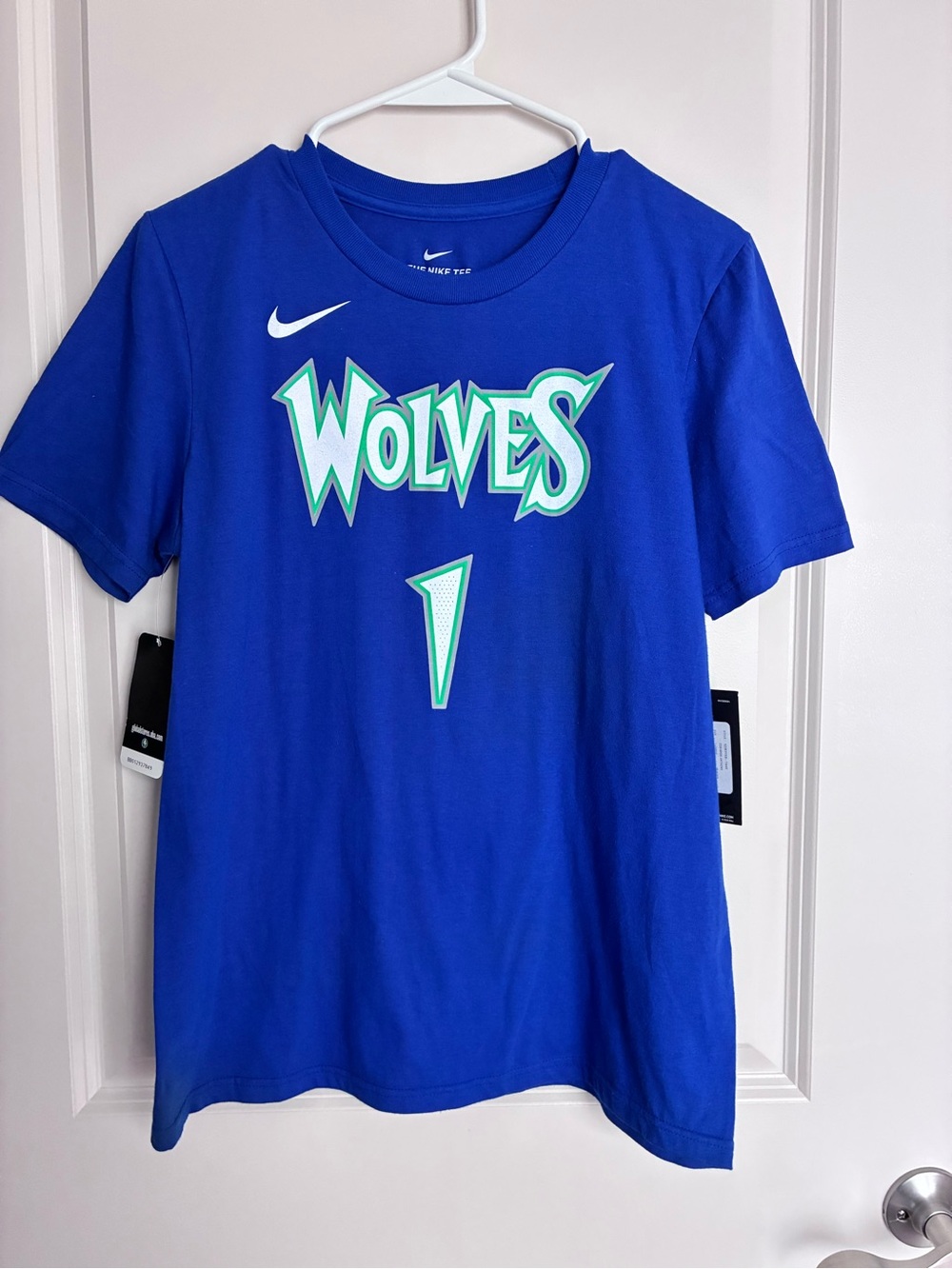 Nike Wolves Graphic Tee Anthony Edward’s NBA AntMan